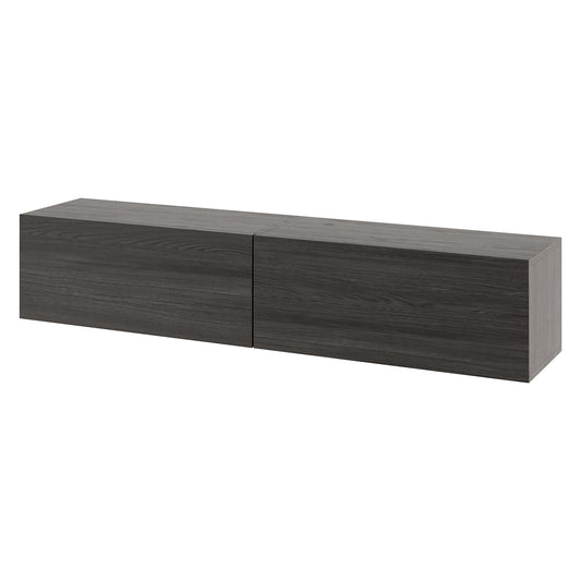 NOVO 150cm TV BENCH - BLACK OAK