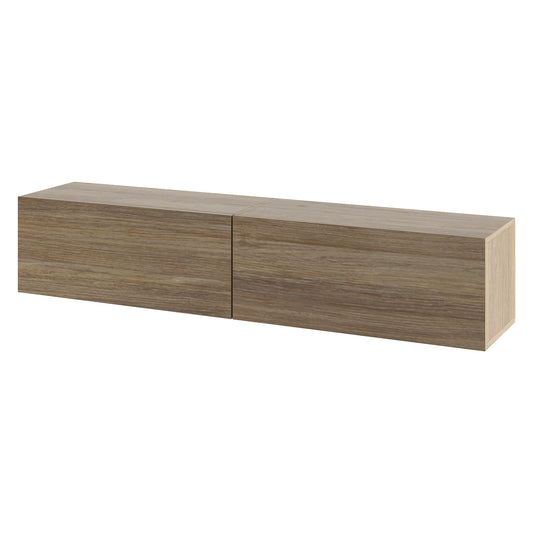 NOVO 150cm TV BENCH – SMOKED OAK