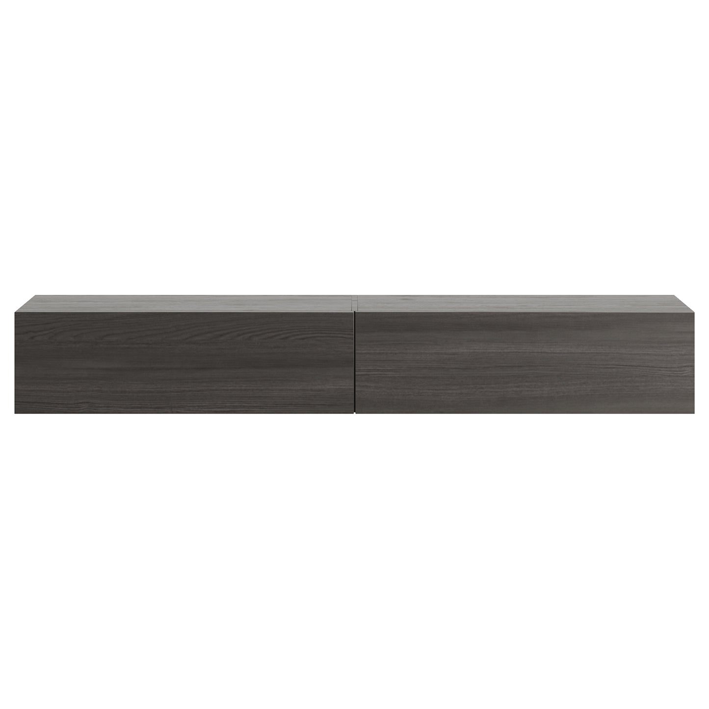 NOVO 200cm TV-BÄNK - SVART EK