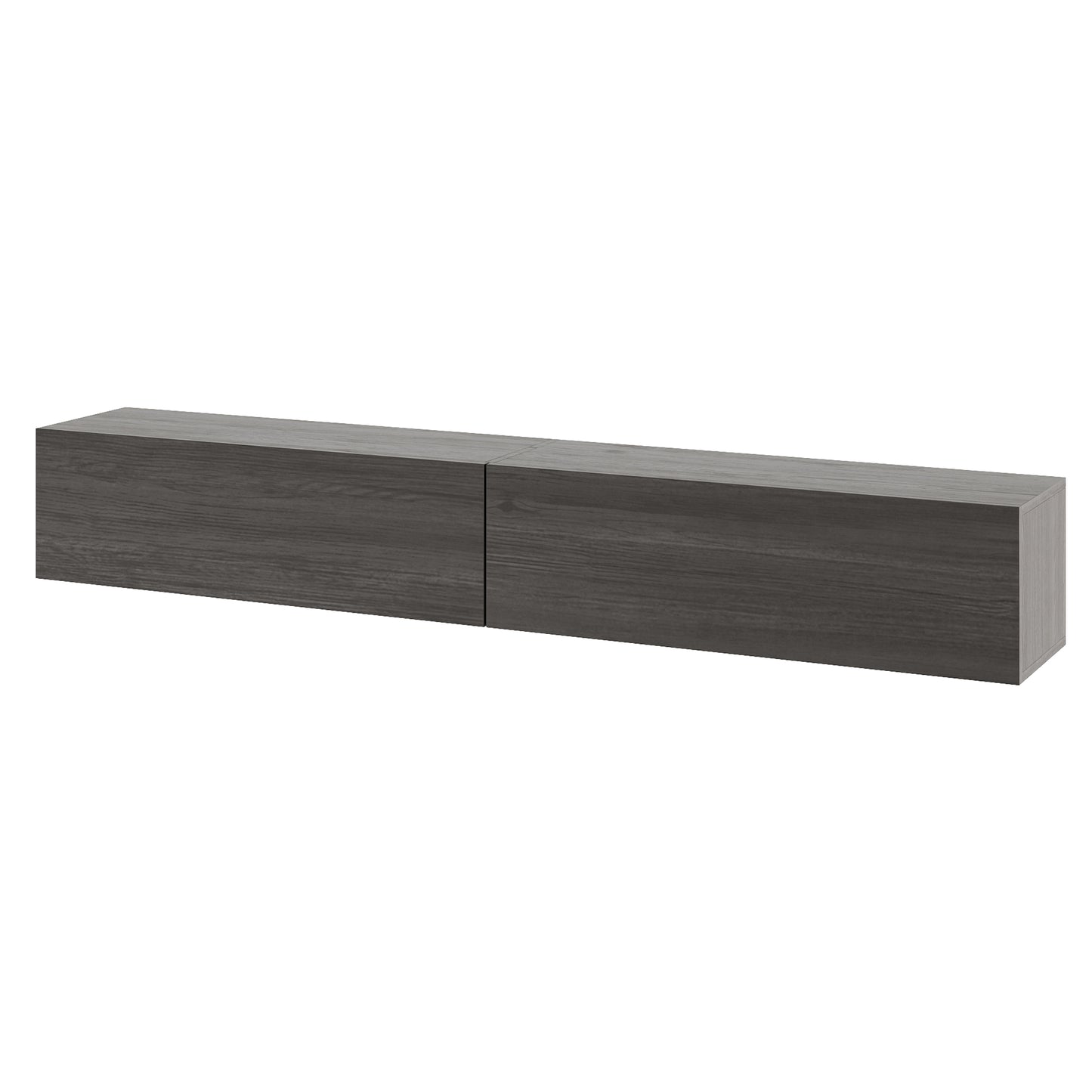 NOVO 200cm TV-BÄNK - SVART EK