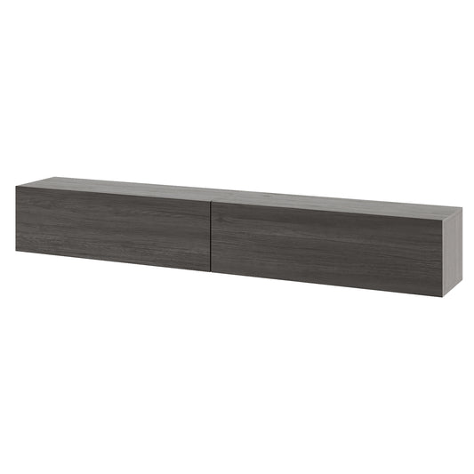 NOVO 200cm TV BENCH - BLACK OAK
