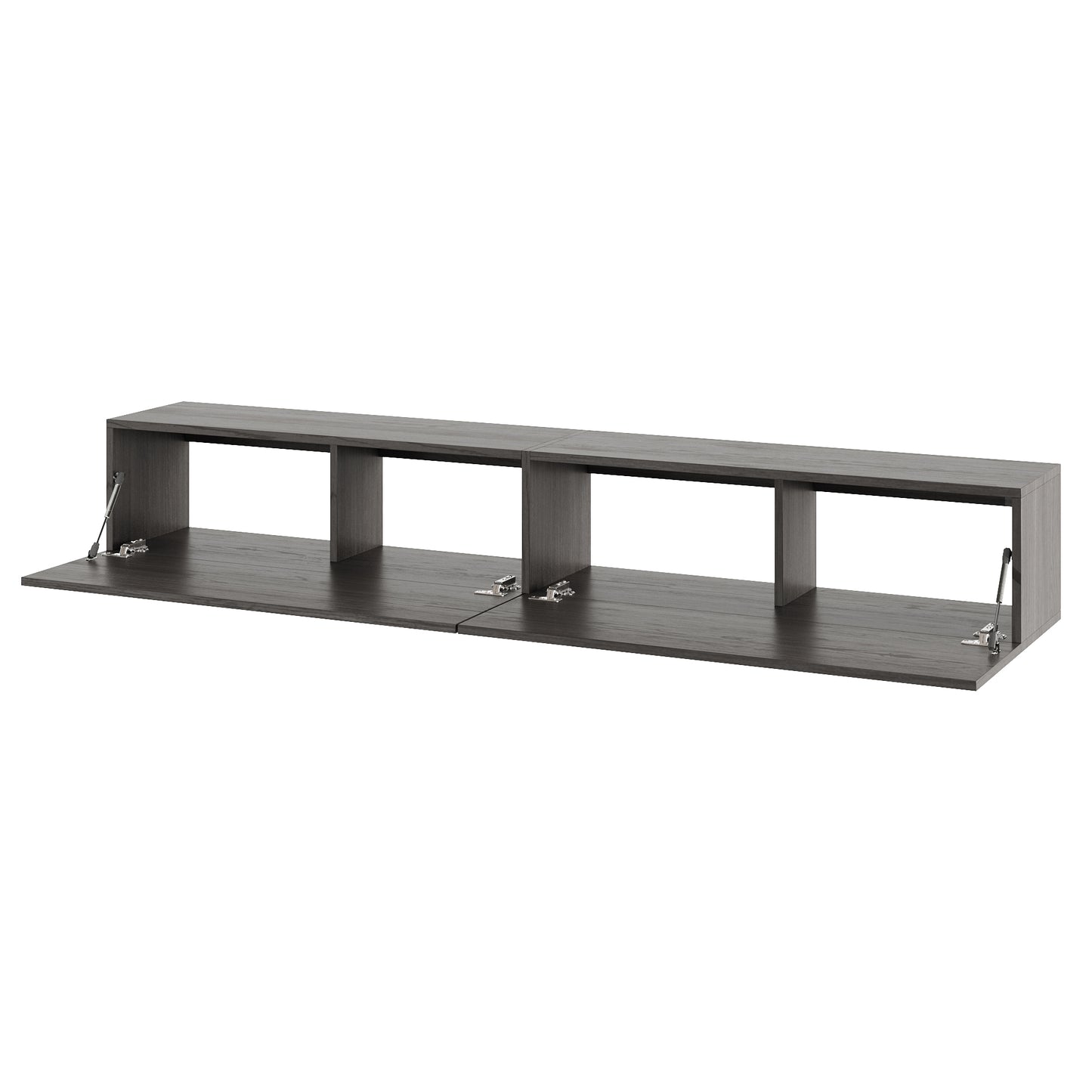 NOVO 200cm TV-BÄNK - SVART EK