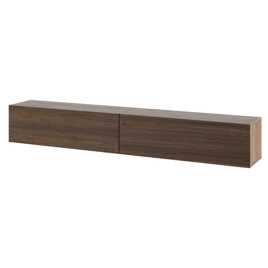 NOVO 200cm TV BENCH - WALNUT