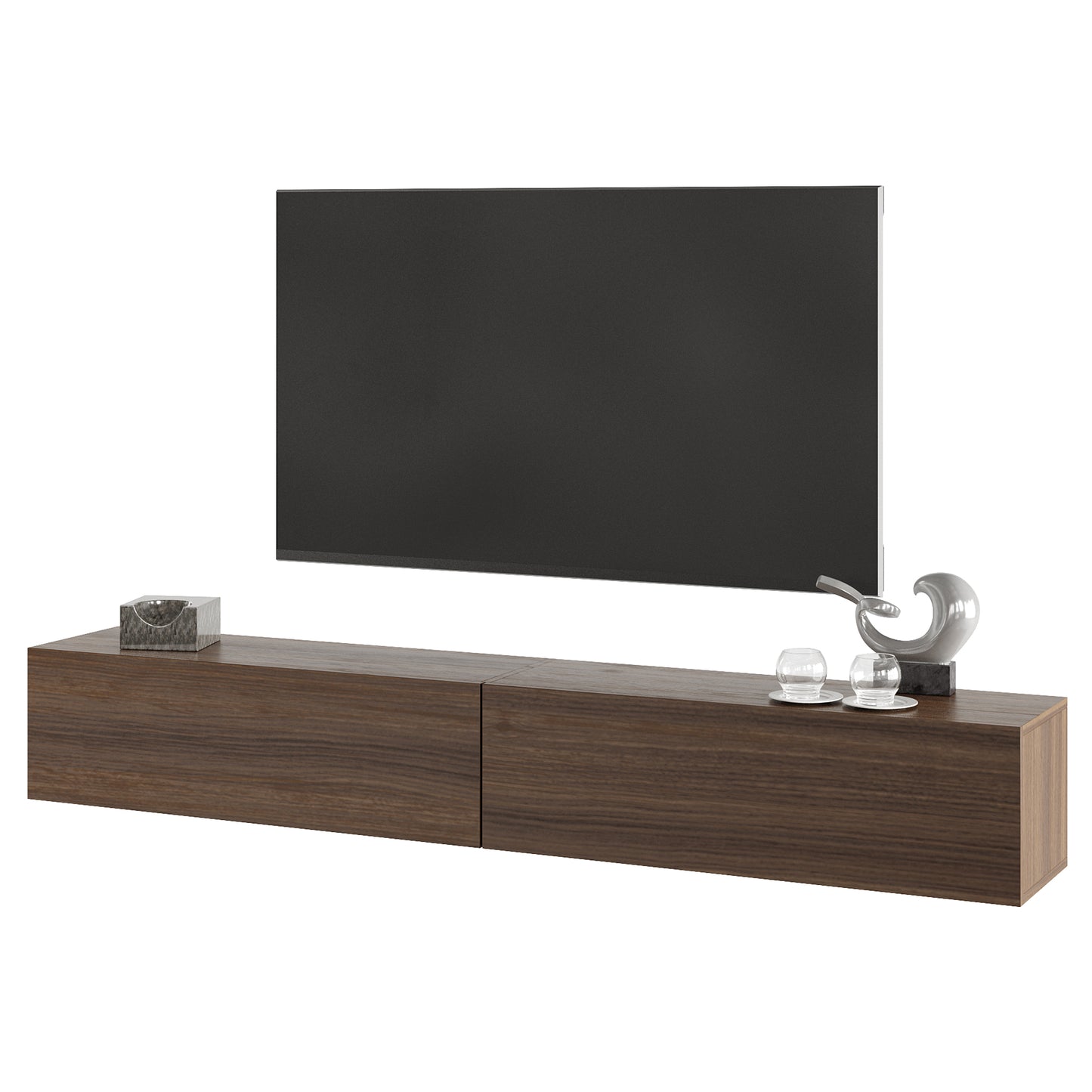 NOVO 200cm TV-BÄNK - VALNÖT
