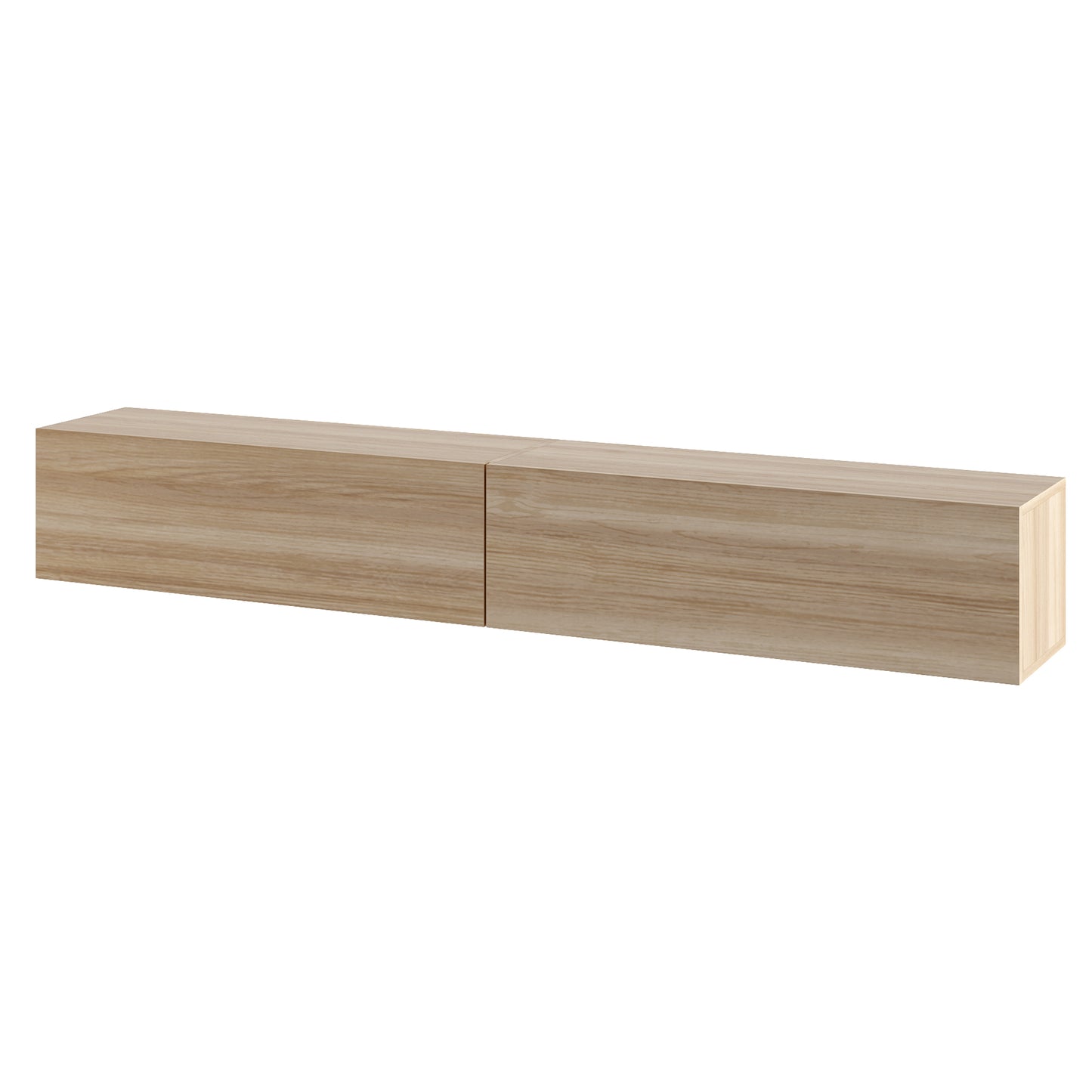 NOVO 200cm TV BENCH – LIGHT OAK