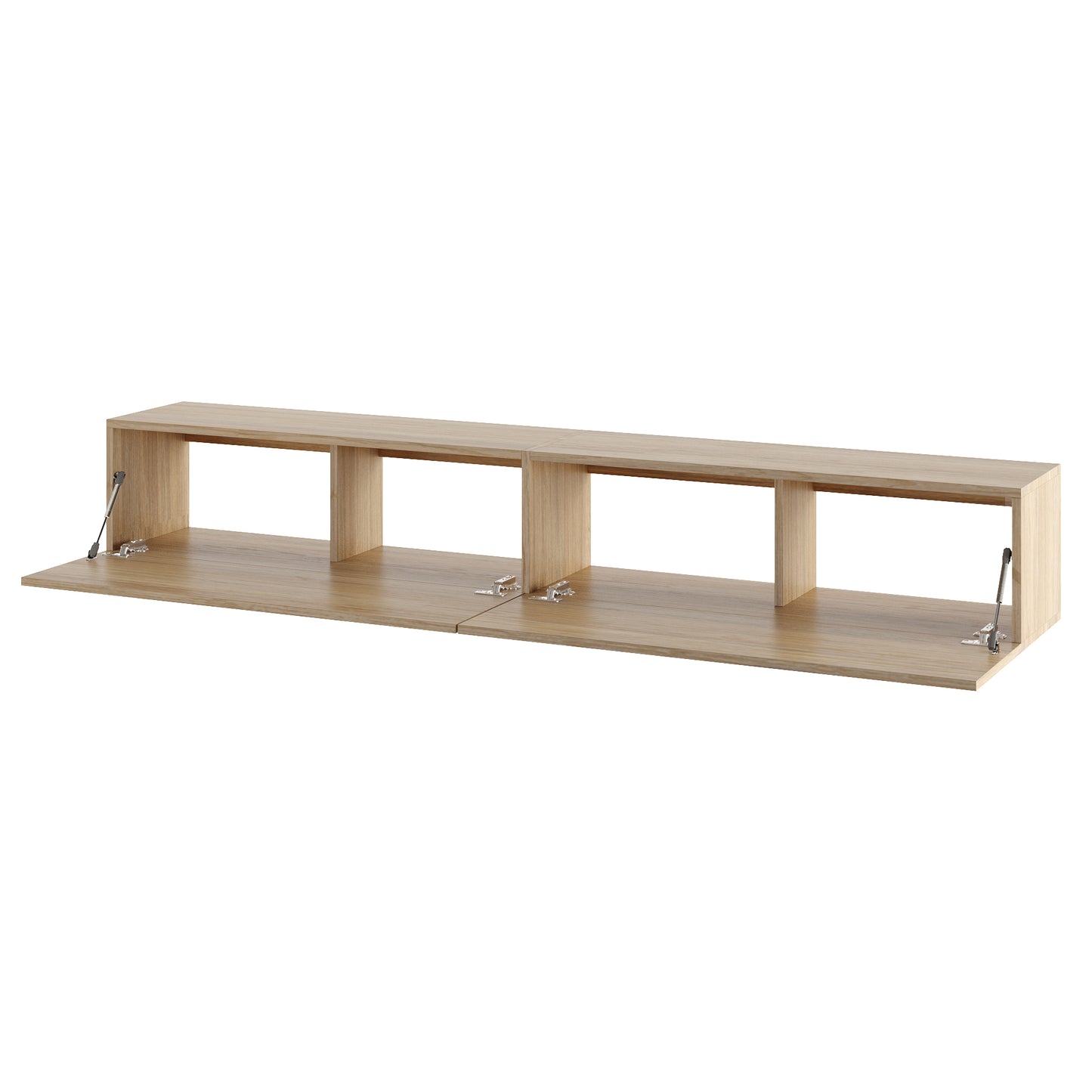 NOVO 200cm TV BENCH – LIGHT OAK