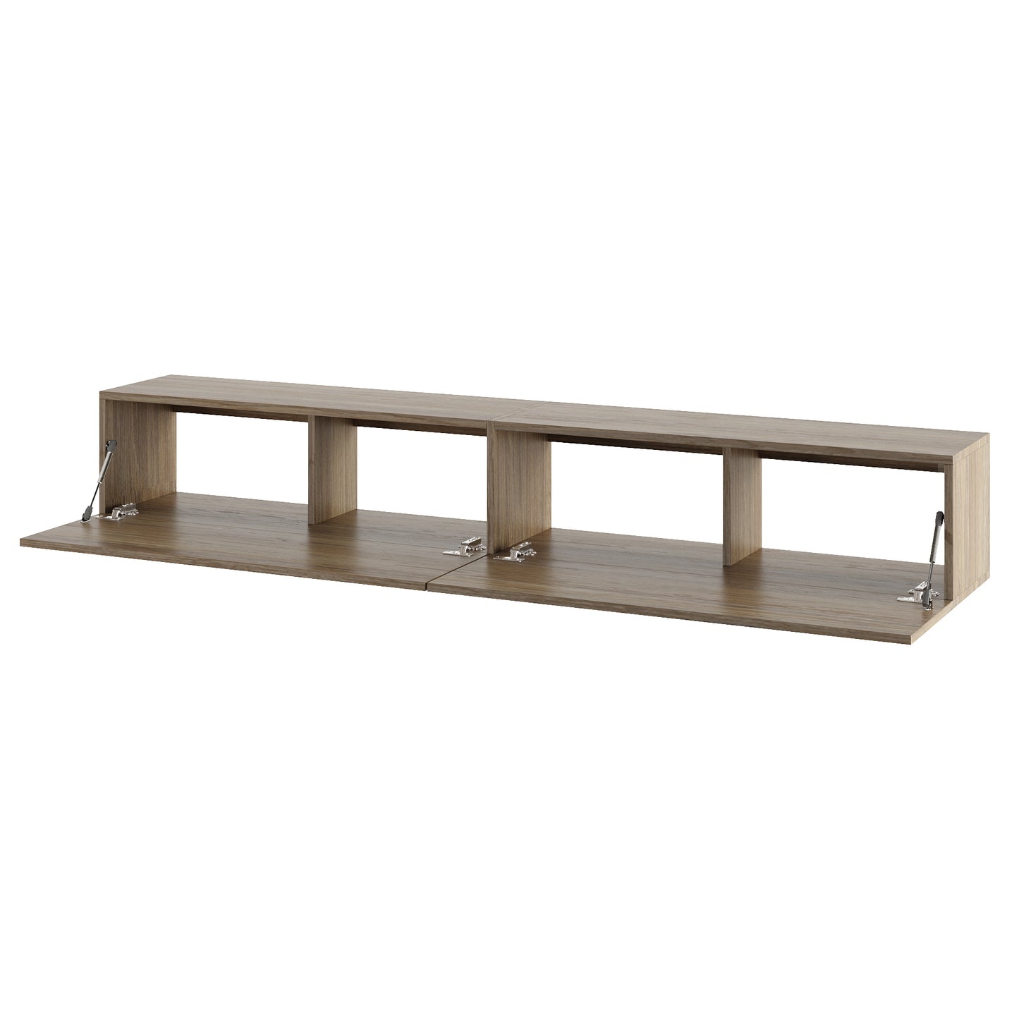 NOVO 200cm TV-BÄNK – RÖKT EK