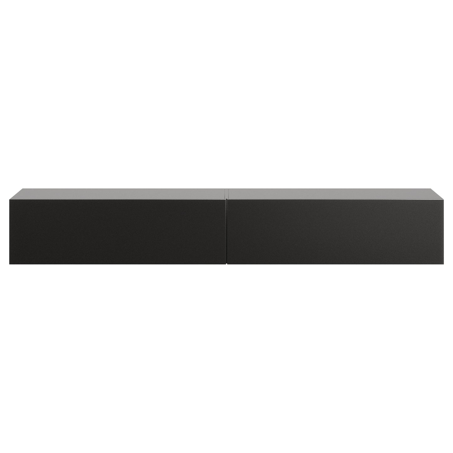 NOVO 200 cm TV-BÄNK – SVART