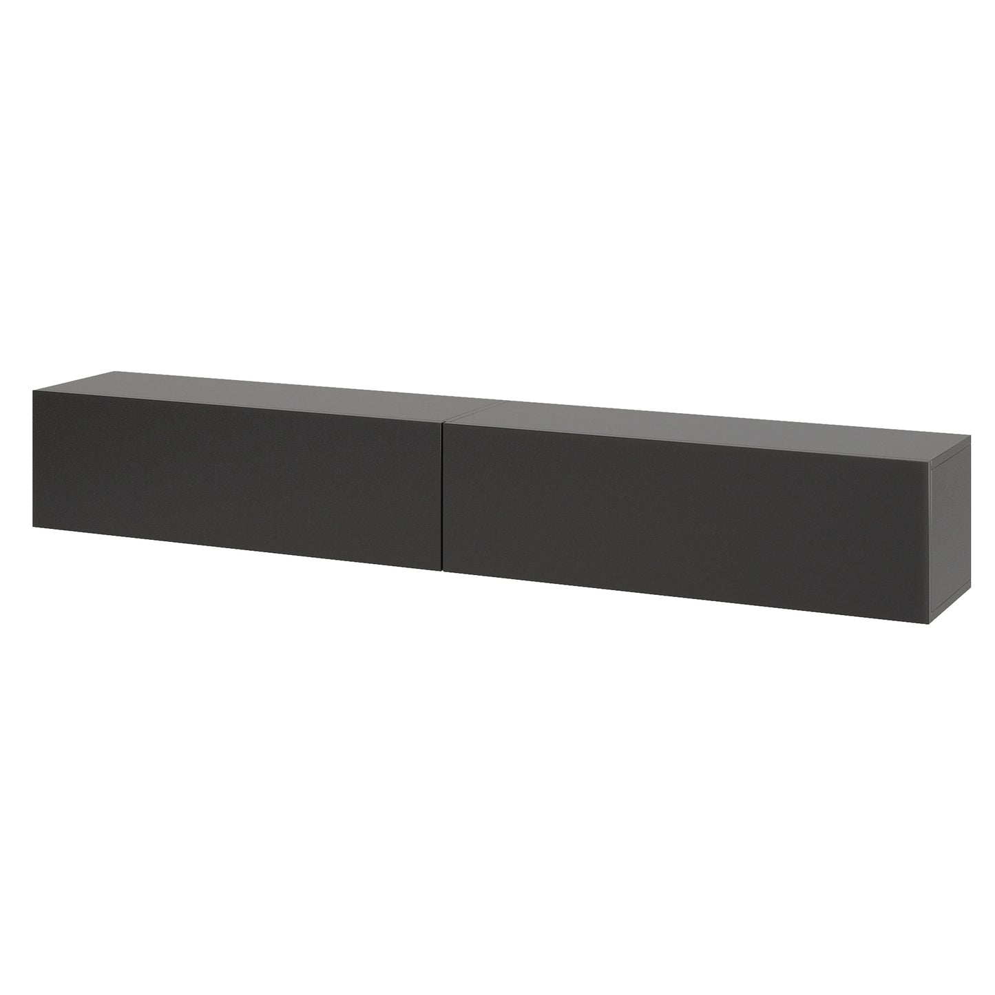 NOVO 200 cm TV-BÄNK – SVART