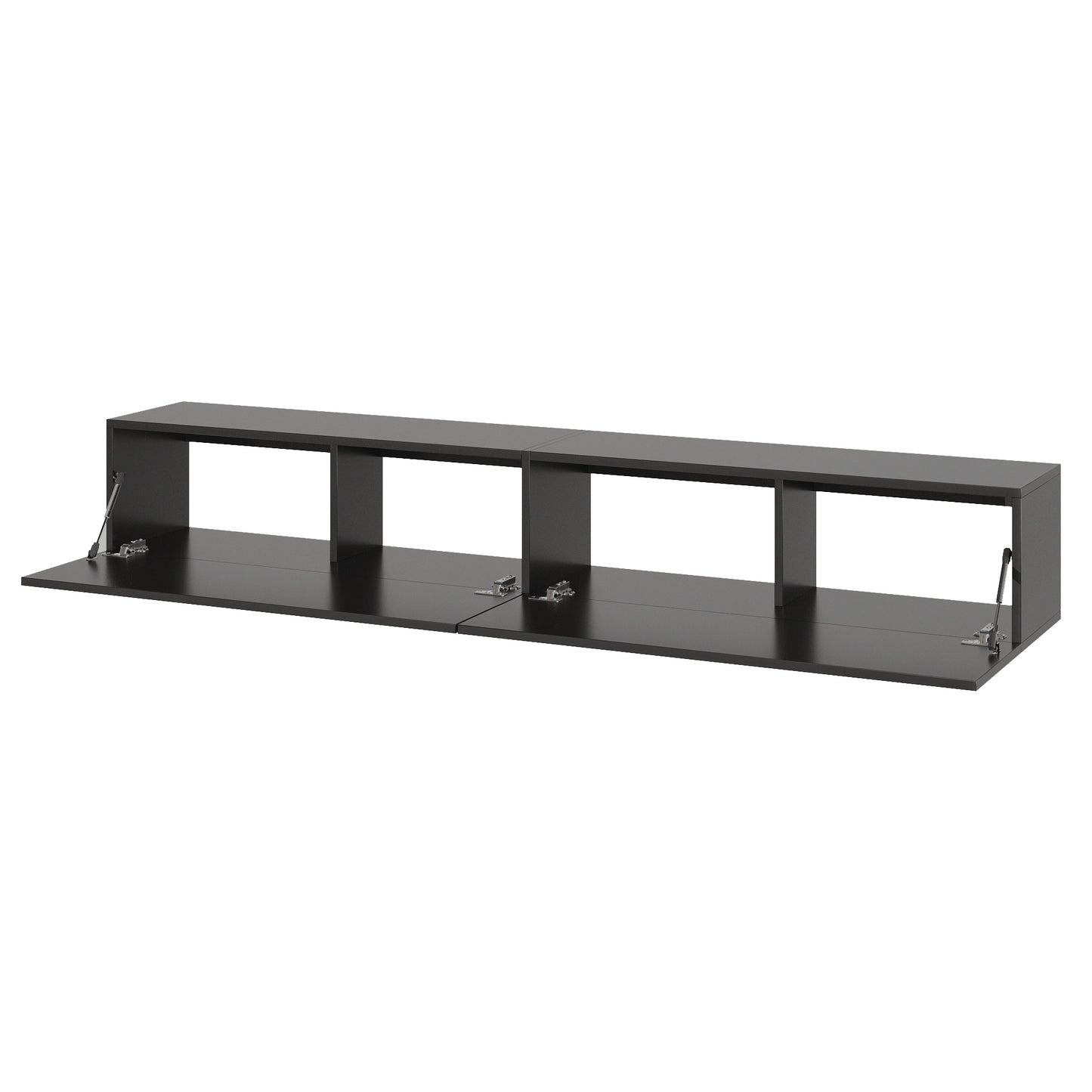 NOVO 200 cm TV-BÄNK – SVART