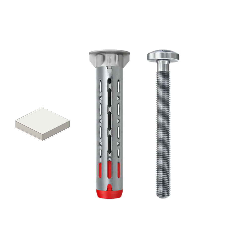 NOVO 200cm – Wall Plugs & Screws for Plasterboard – Fischer DuoHM 4x55